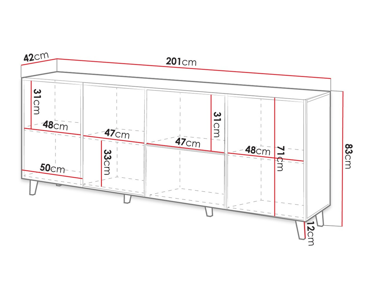 Ormarić Comes (Hrast Votan)