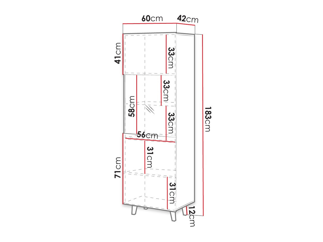 Polica Remeta 105 (Antricit (ugalj))