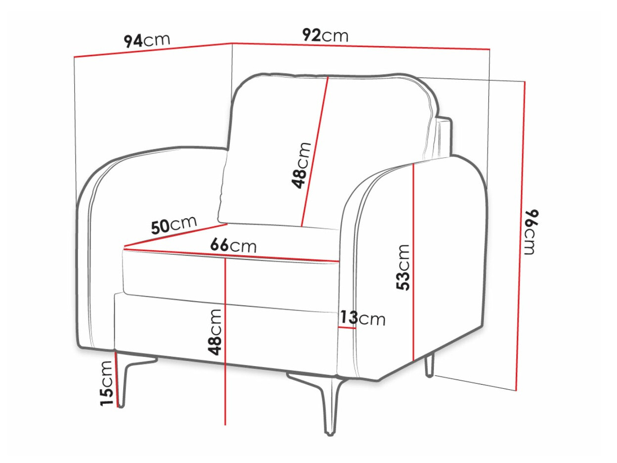 Fotelja Torlua 100 (Manila 29)