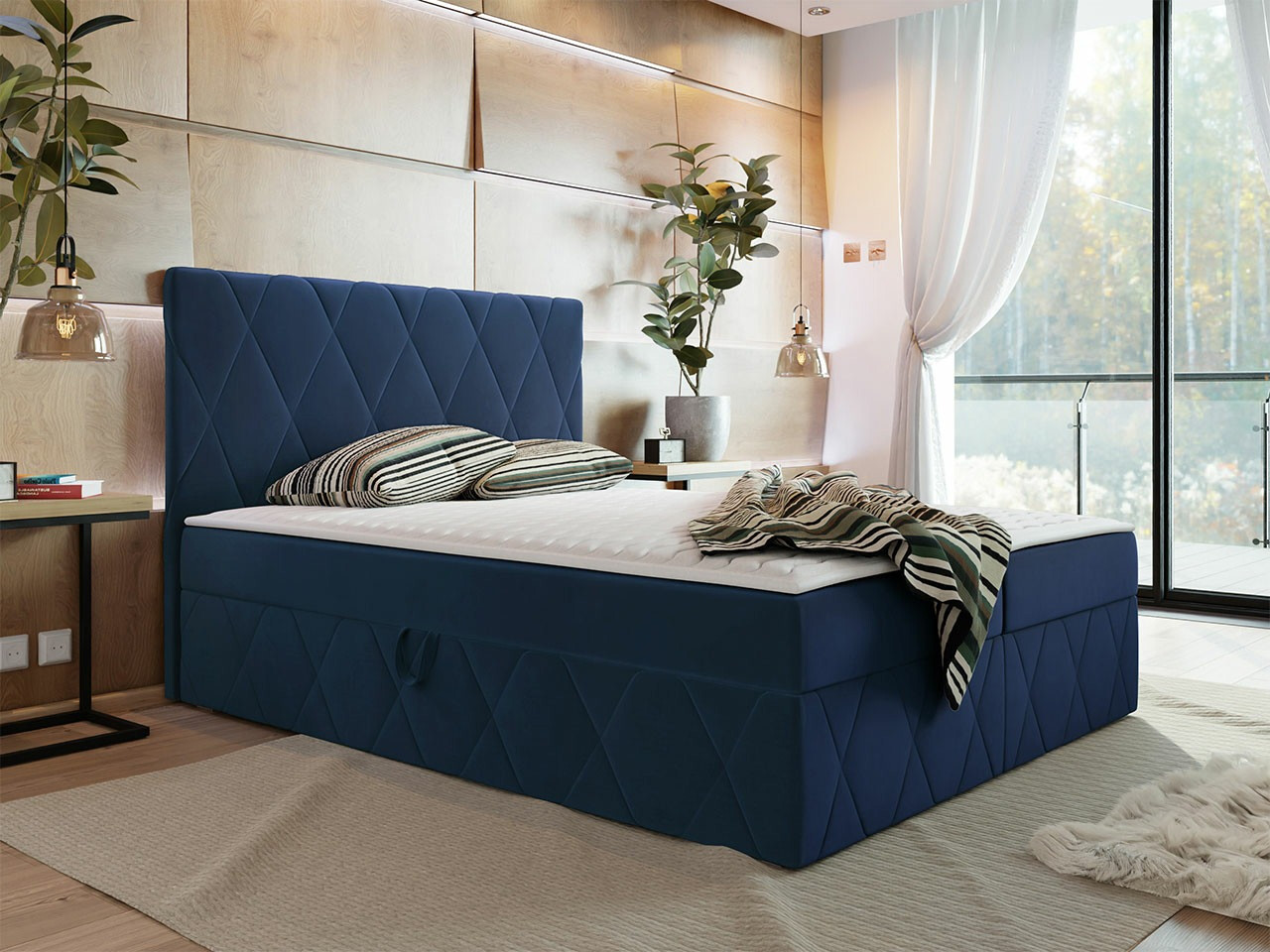 Boxspring krevet Comfivo 225 (Magic Velvet 2216)