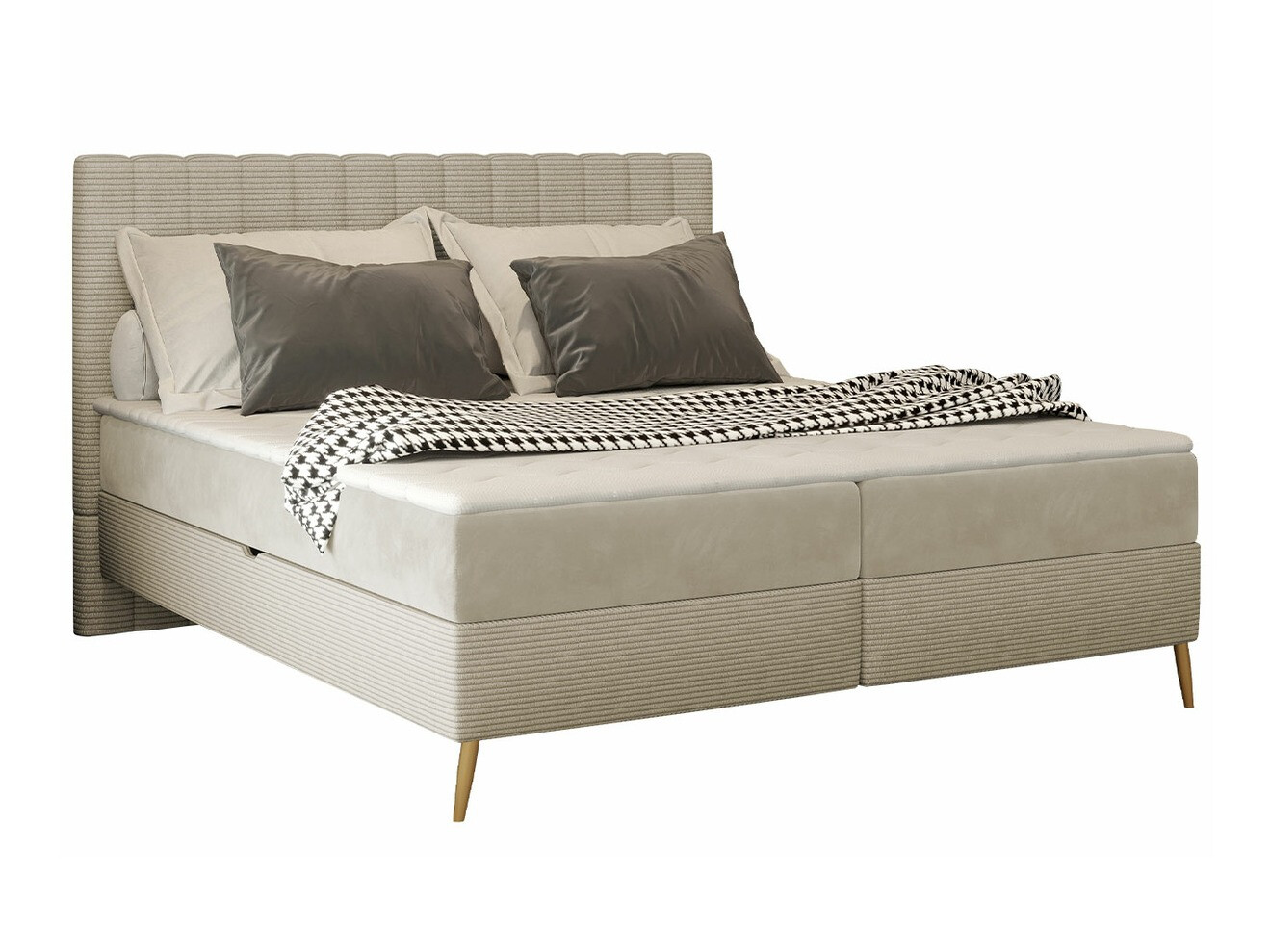 Boxspring krevet Indiana 159 (Poso 100 + Paros 01)