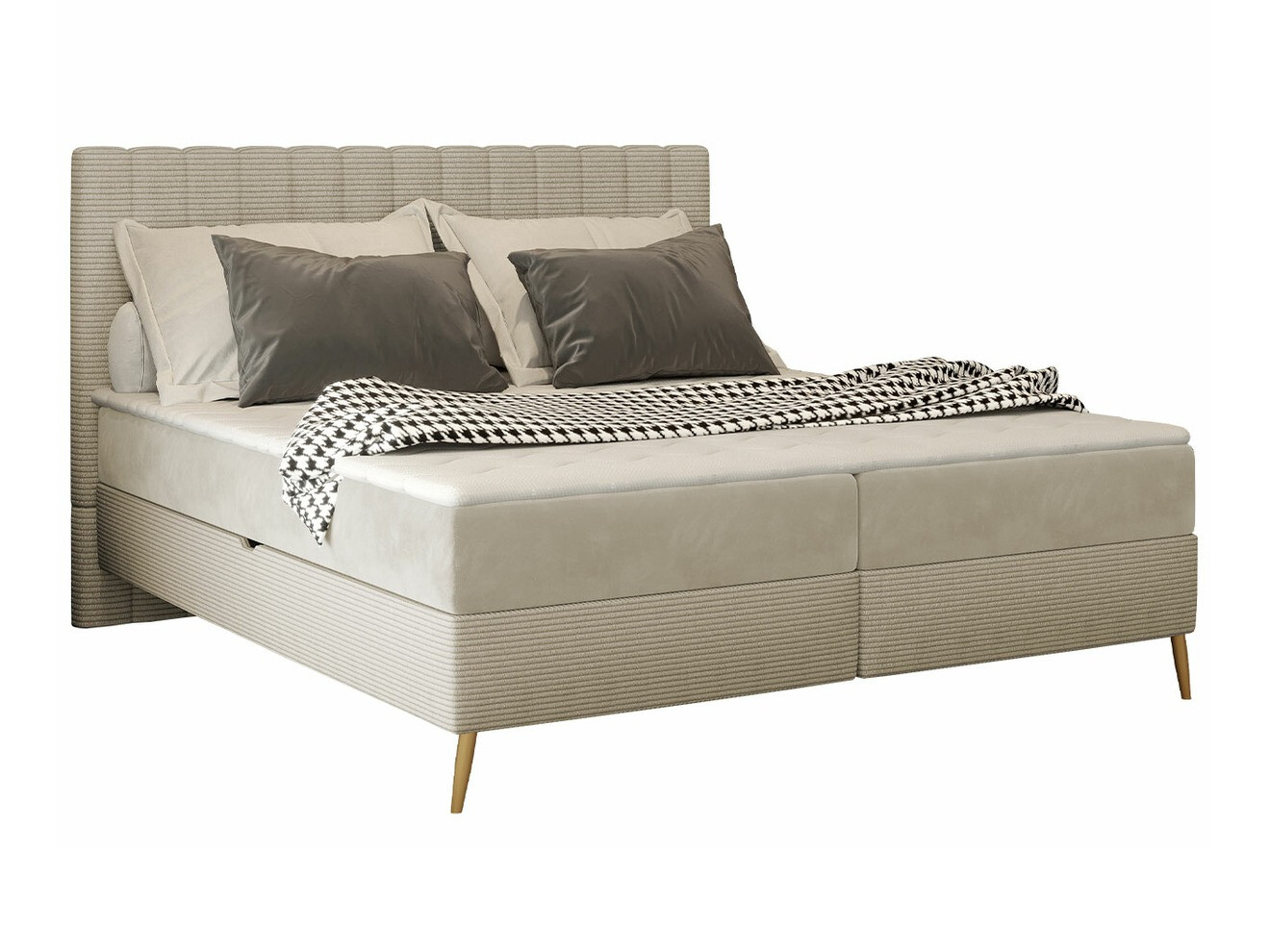 Boxspring krevet Indiana 159 (Poso 100 + Paros 01)