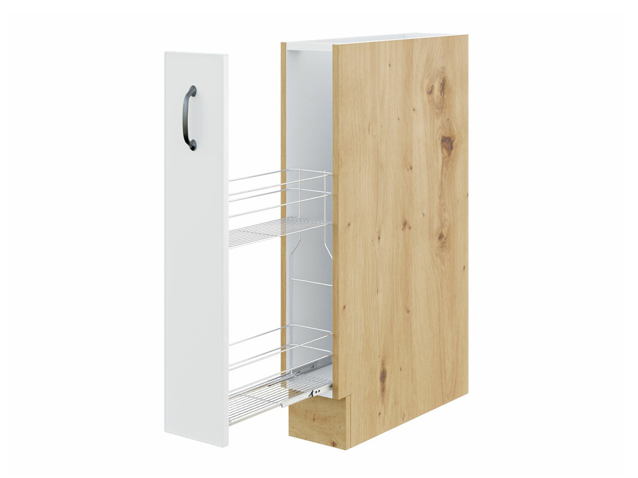 Modularni ormar sa korpom na izvlačenje Retro White 101