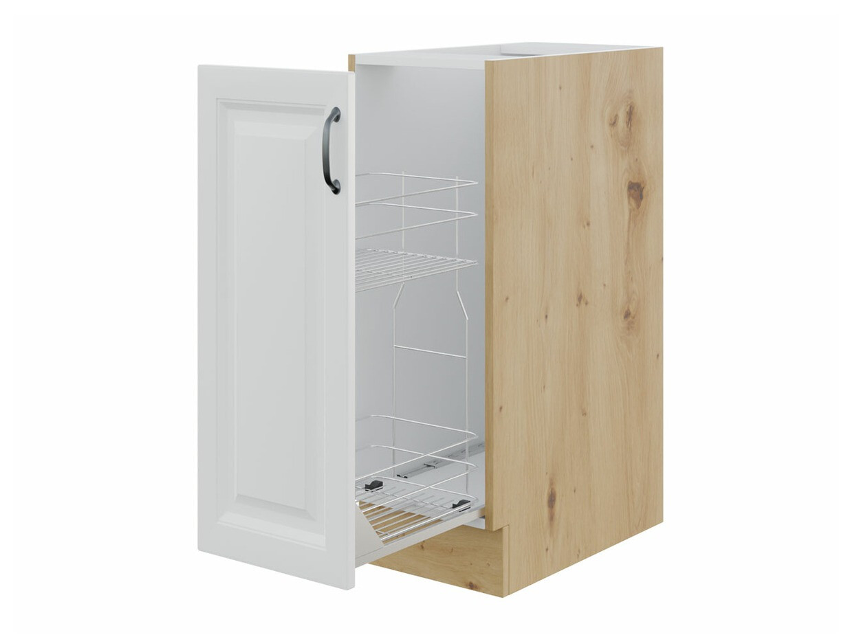 Modularni ormar sa korpom na izvlačenje Retro White 102