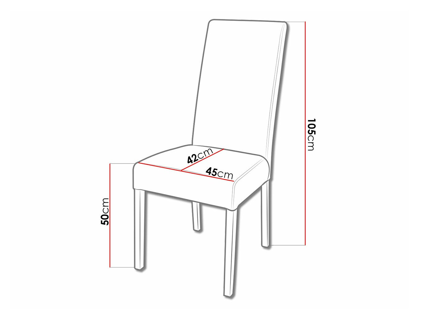 Stolica Sparks 184 (Belo)