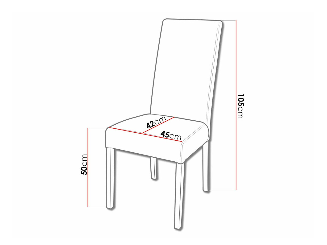Stolica Sparks 184 (Belo)