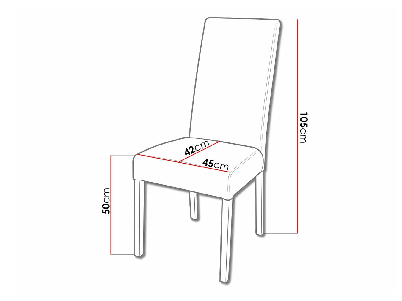 Stolica Sparks 184 (Belo)