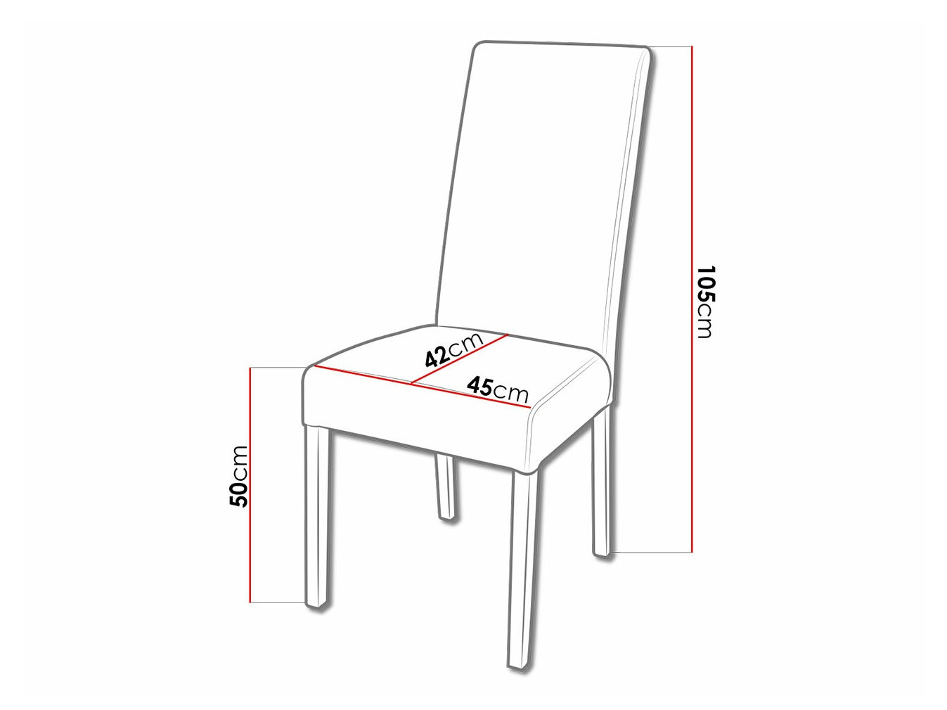 Stolica Sparks 184 (Belo)