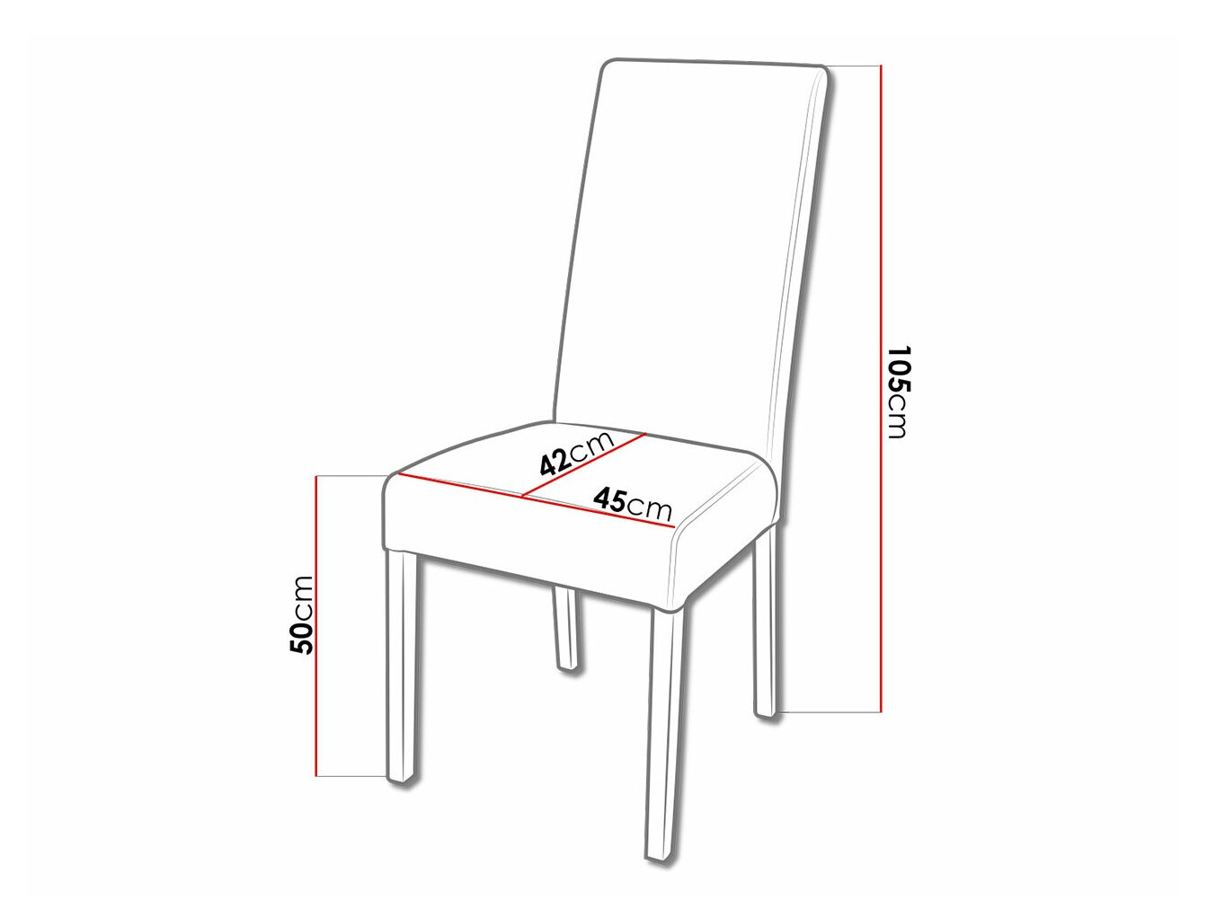 Stolica Sparks 184 (Belo)