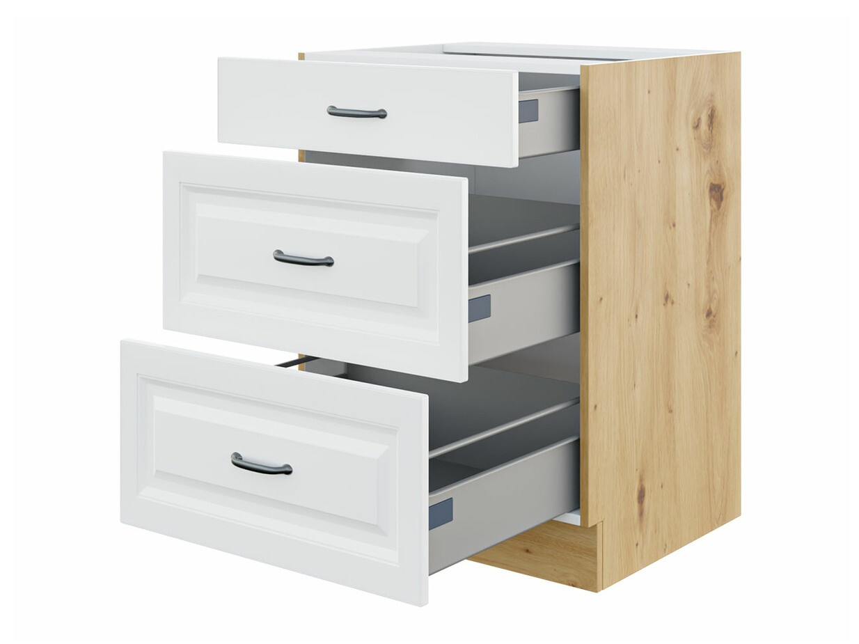 Modularni ormar sa fiokama Retro Grey 108