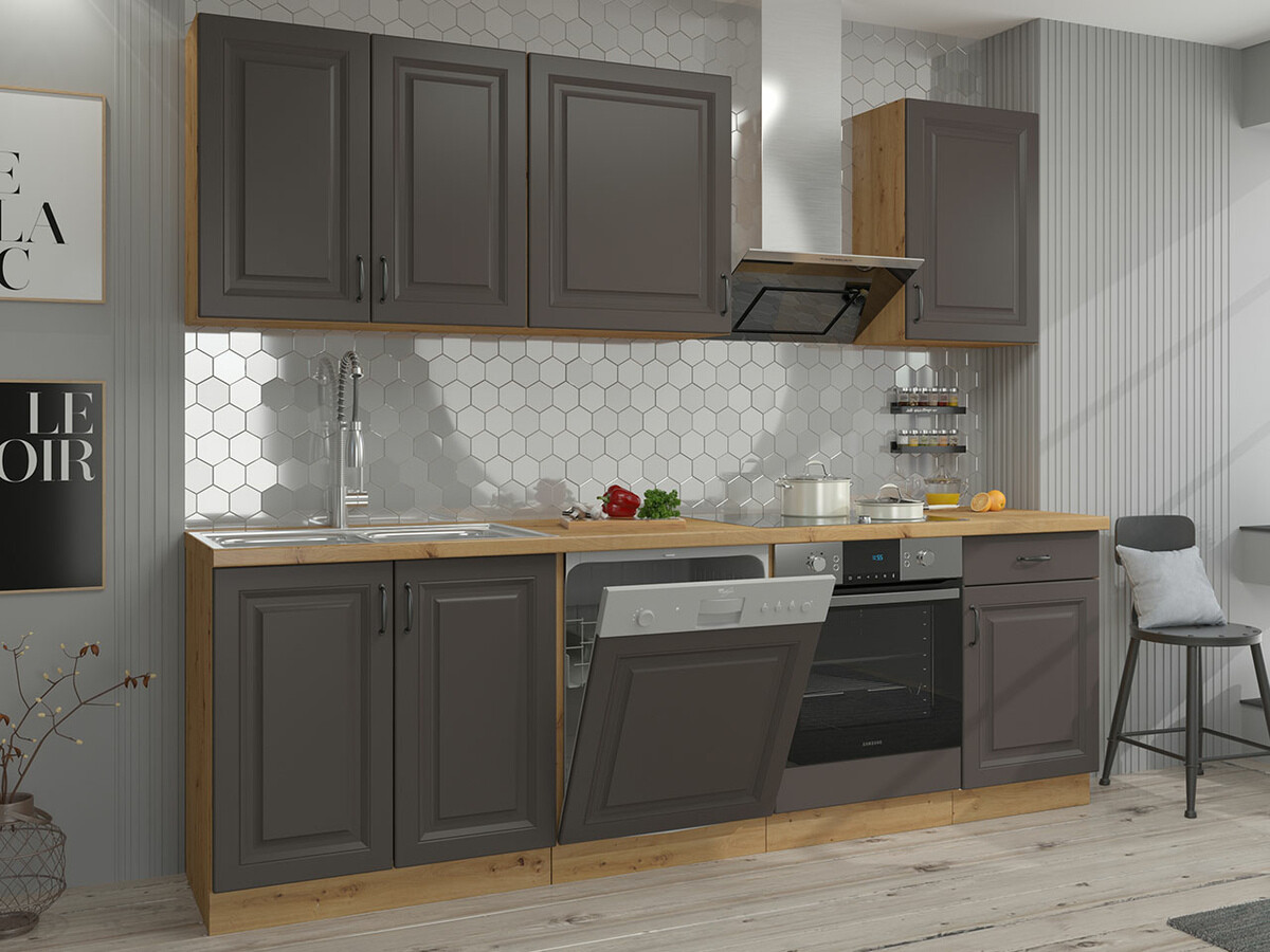 Modularni ormar za ugradne uređaje Retro Grey 109