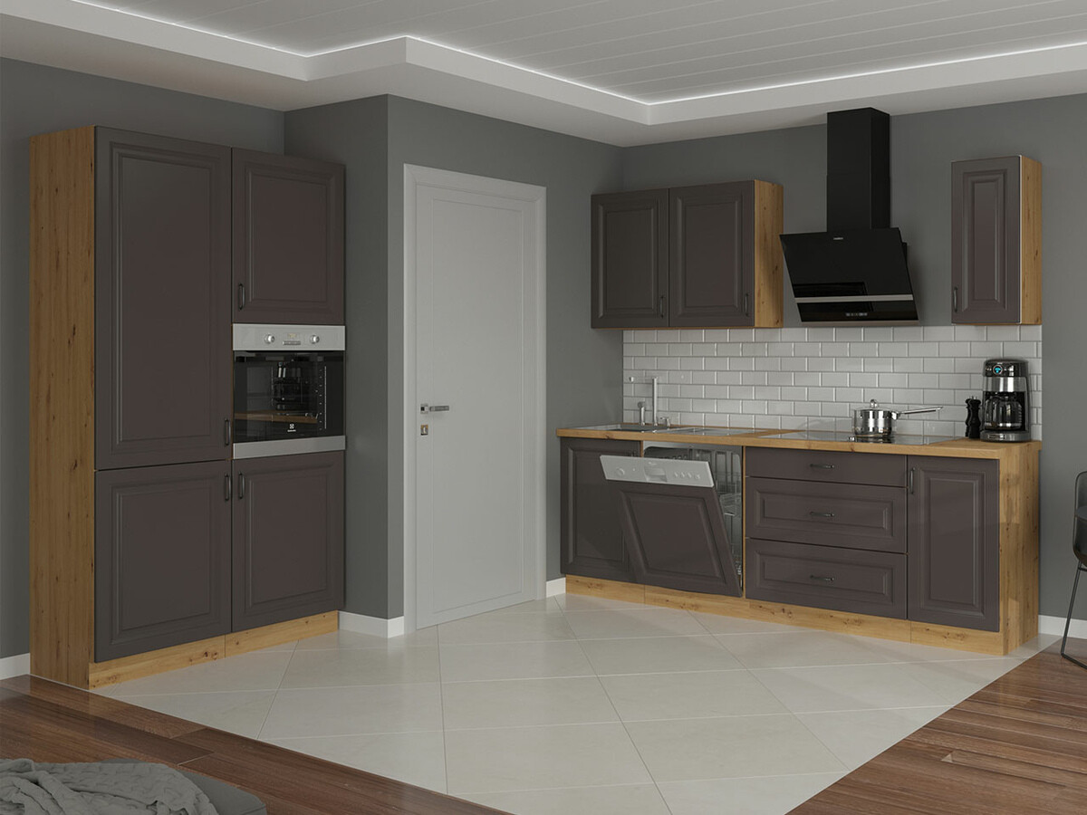 Modularni ormar za ugradne uređaje Retro Grey 115