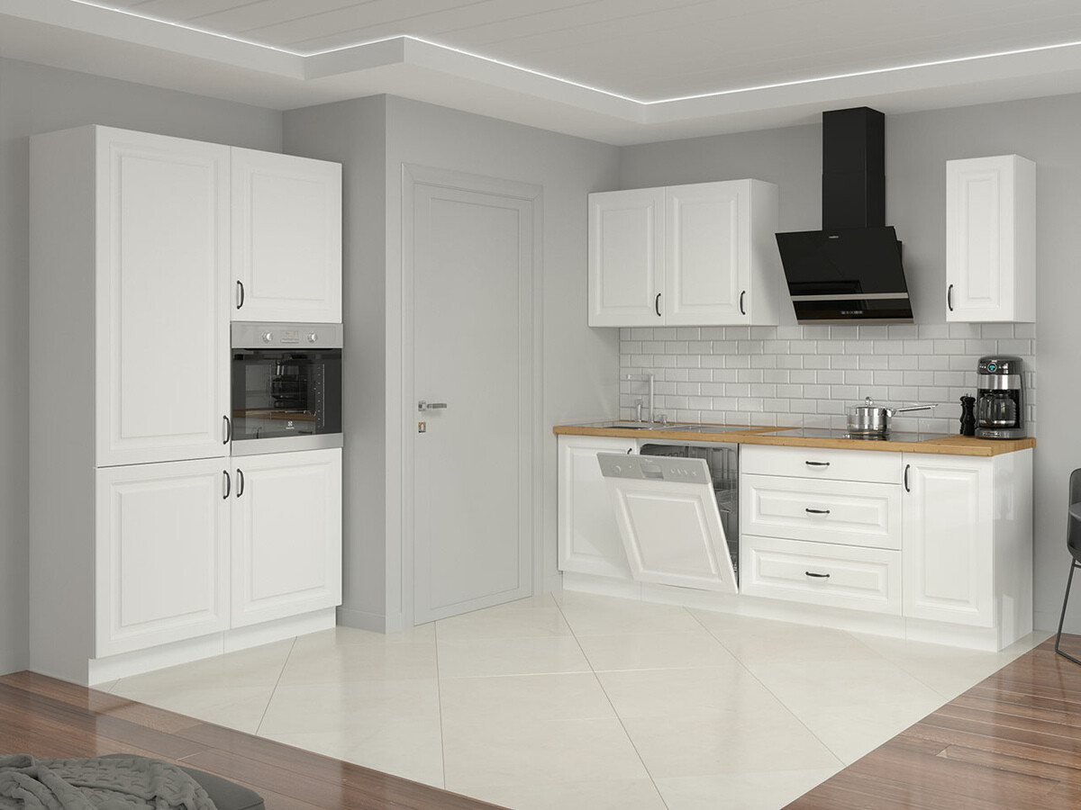 Modularni ormar za ugradne uređaje Retro White 115