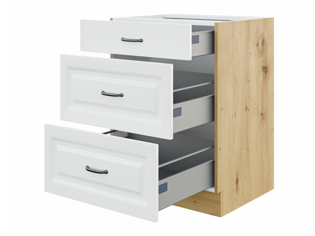 Modularni ormarić sa fiokama Retro White 108