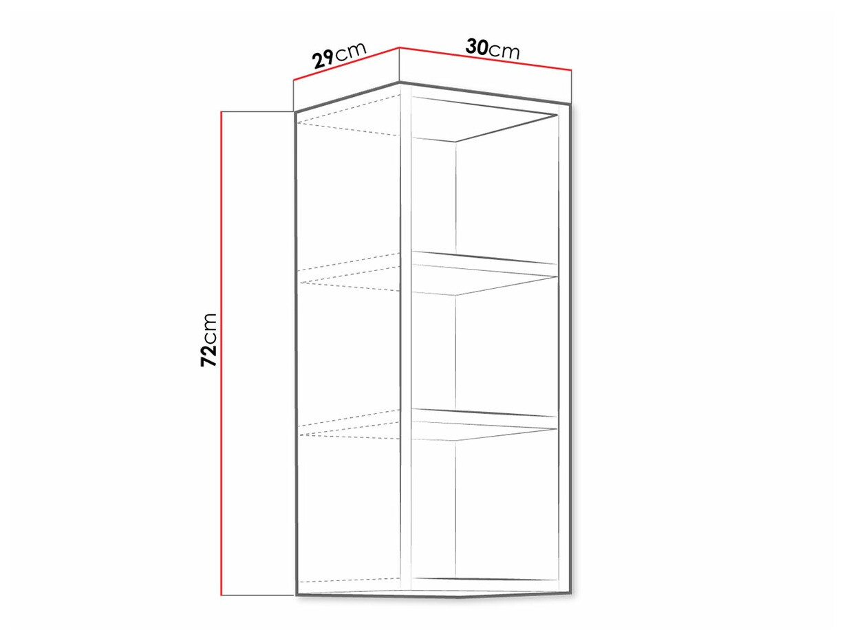 Zidna polica Retro White 142