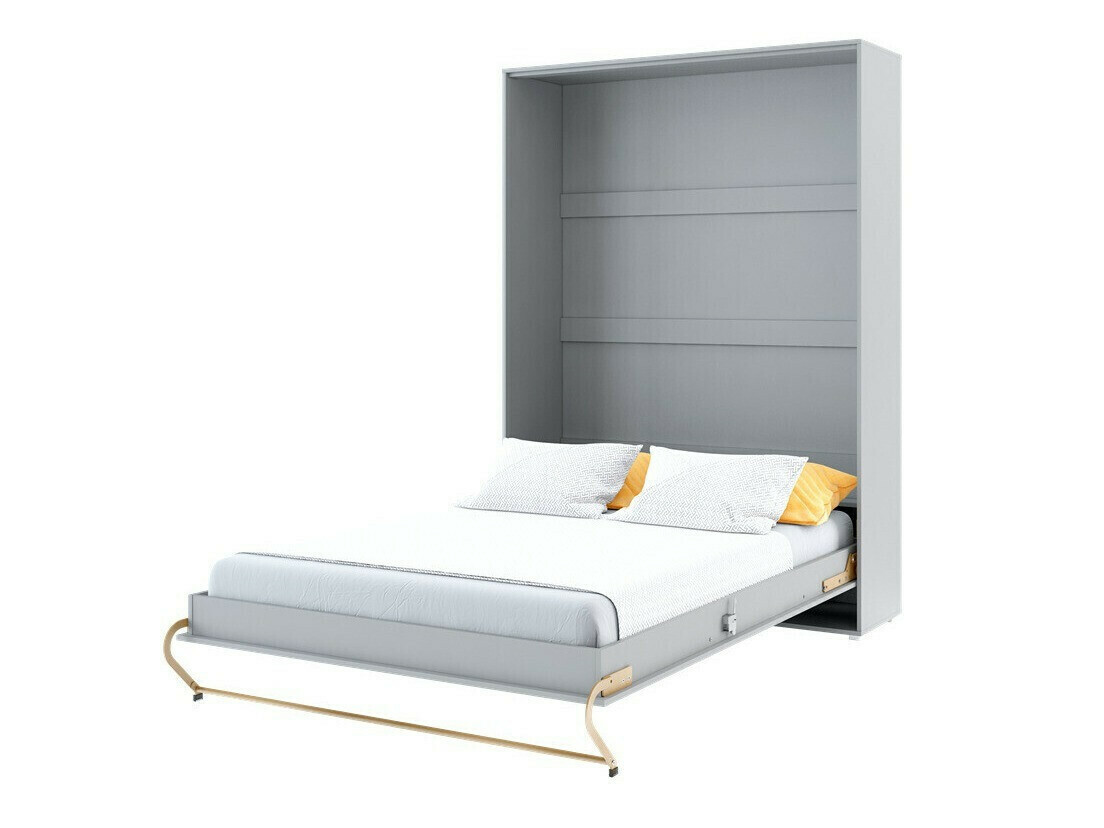 Zidni krevet Concept Pro Lenart III (Sivo)