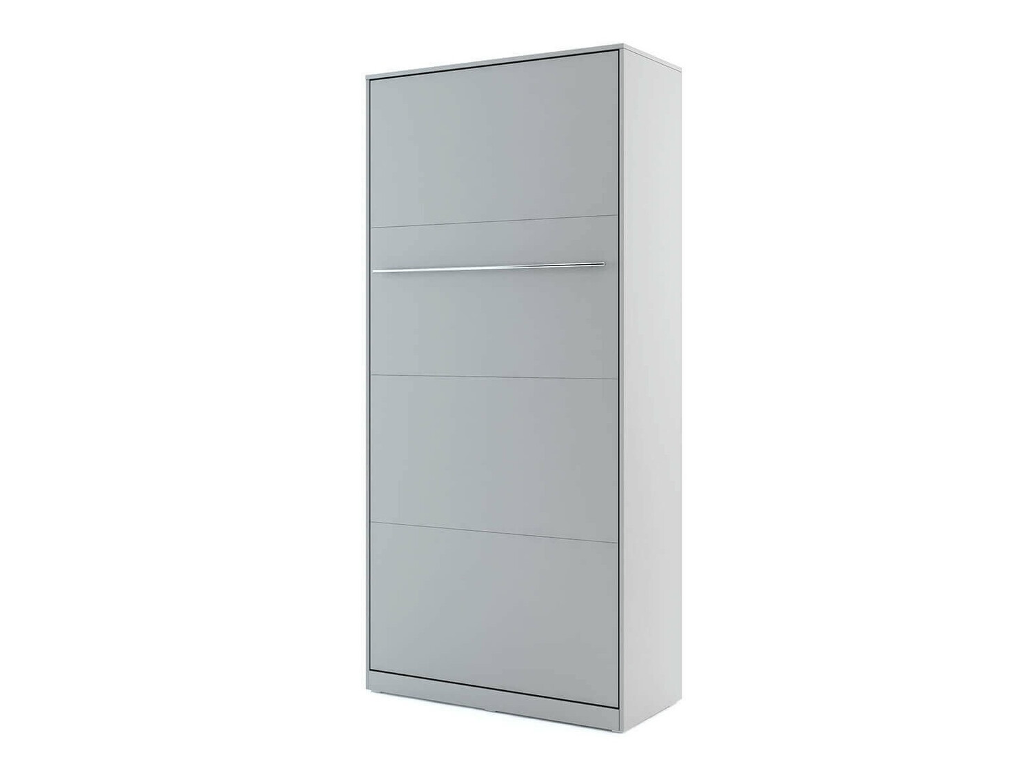 Zidni krevet Concept Pro Lenart III (Sivo)