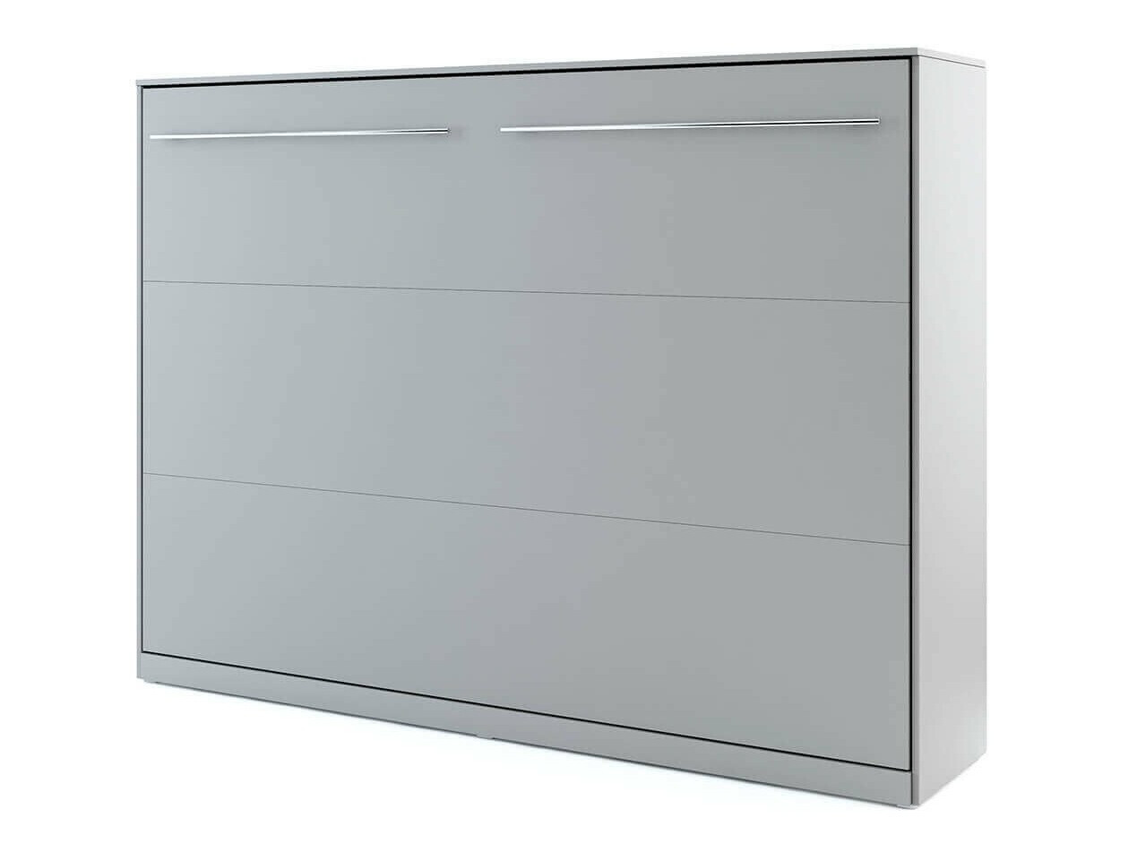 Zidni krevet Concept Pro Lenart Levfere 109 (Sivo)