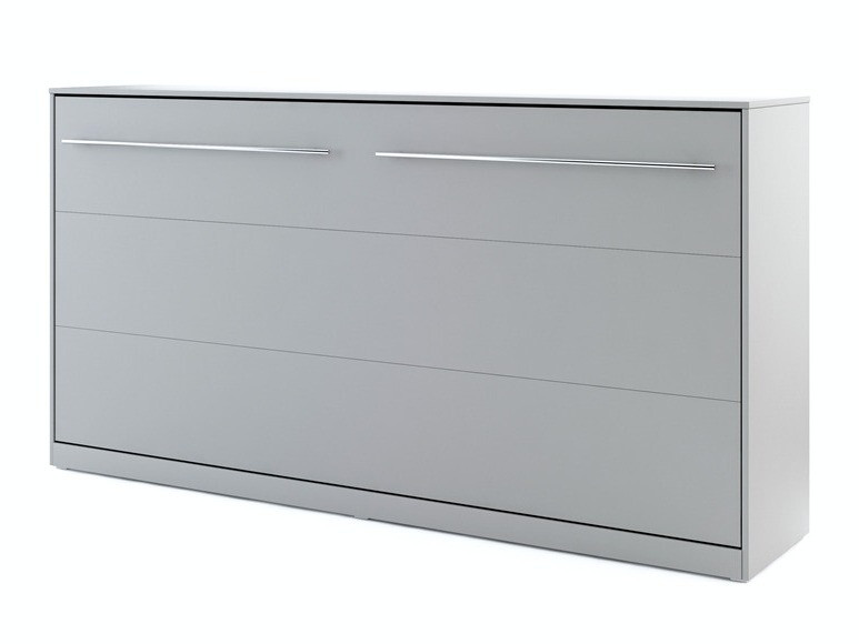 Zidni krevet Concept Pro Lenart Levfere 109 (Sivo)