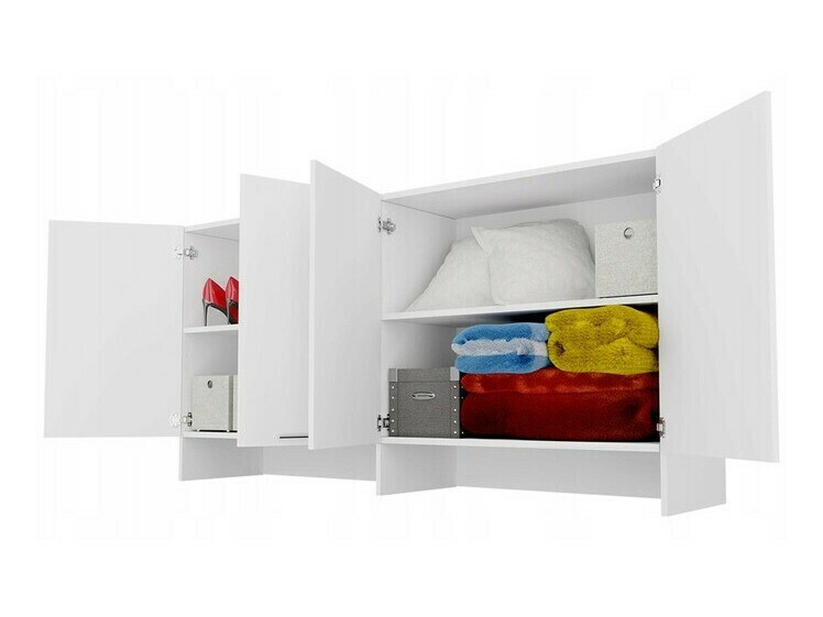 Ormarić Concept Pro Lenart Levfere 114 (Belo)