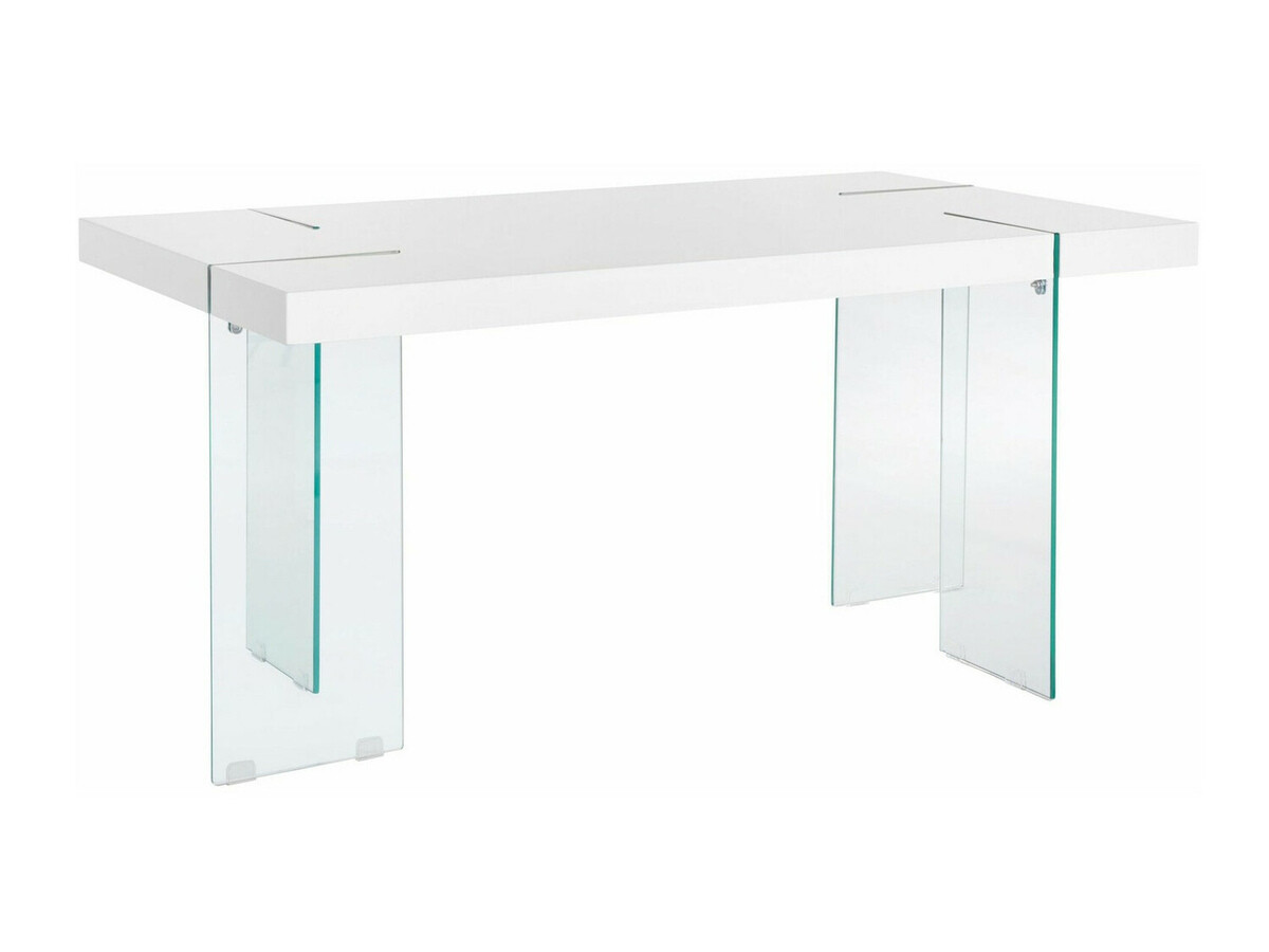 Trpezarijski set Denton 1134 (Belo + Crno)