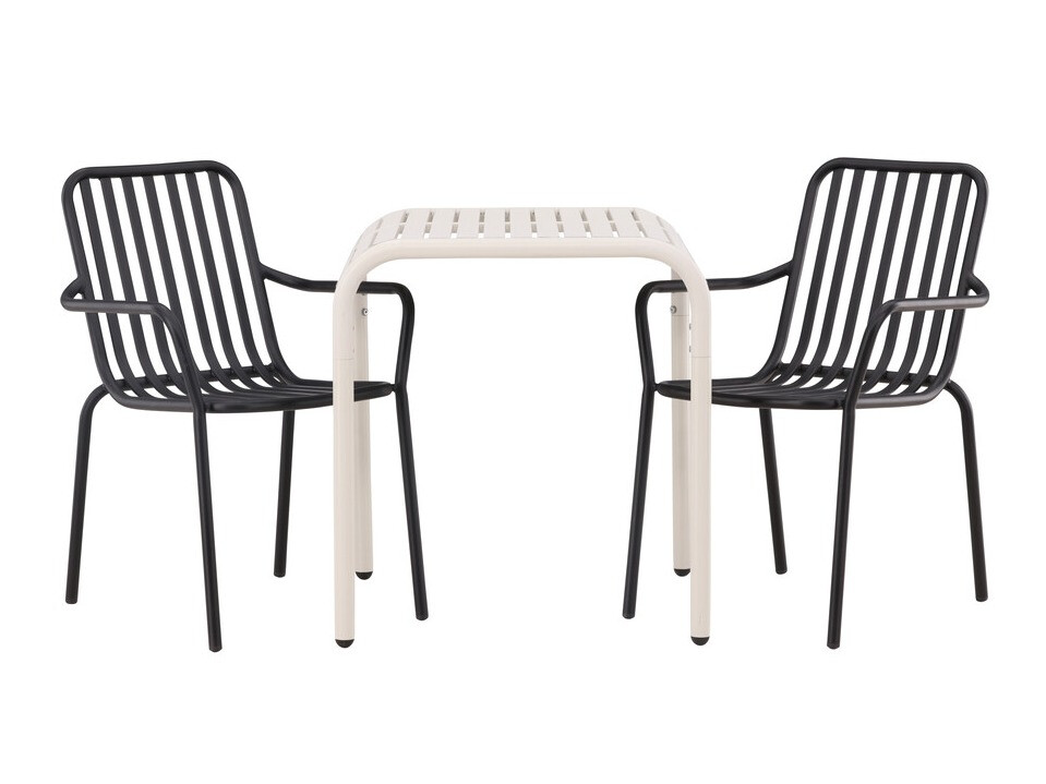 Set balkonskog nameštaja Dallas 3531 (Crno)