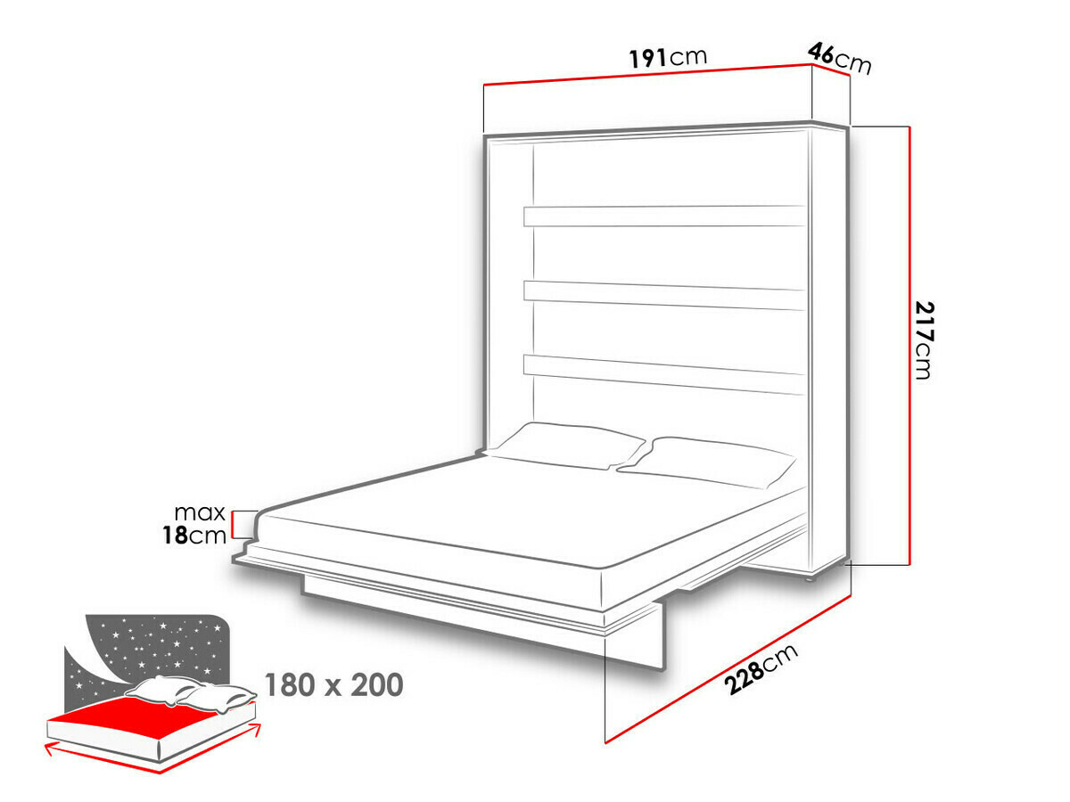 Set nameštaja Concept Pro Lenart Levfere 130