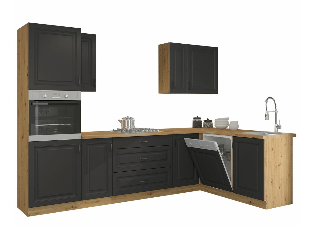 Modularni kuhinjski set Retro Grey 148