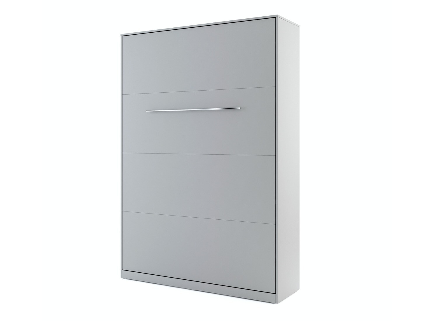 Zidni krevet Concept Pro Lenart Levfere 136 (Sivo)