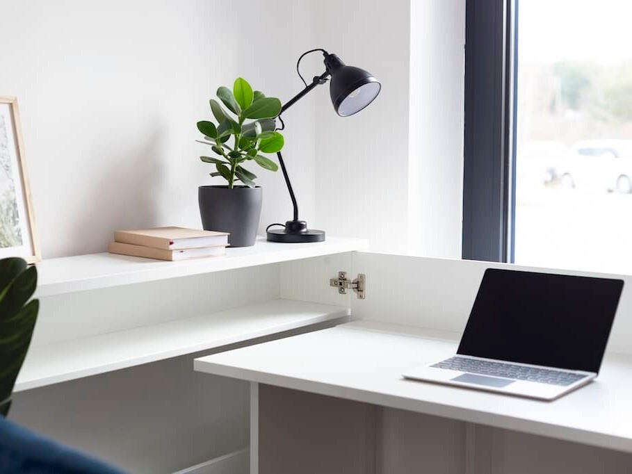 Ugaoni kancelarijski sto Concept Pro Lenart Levfere 101 (Belo)