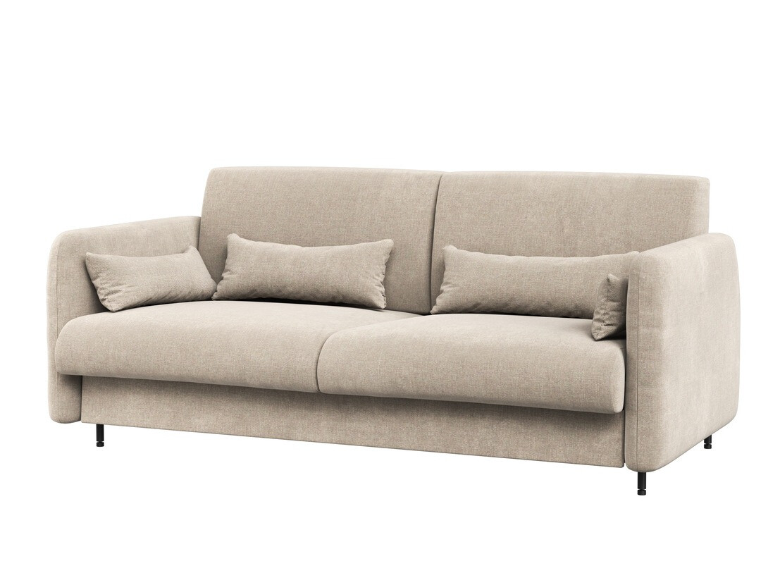 Zidni krevet Concept Pro Lenart Levfere 138 (Artisan hrast + Bež)