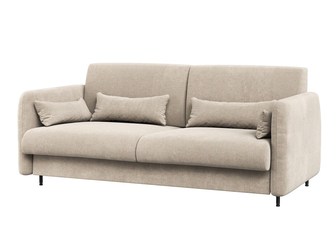 Zidni krevet Concept Pro Lenart VII (Artisan hrast + Bež)