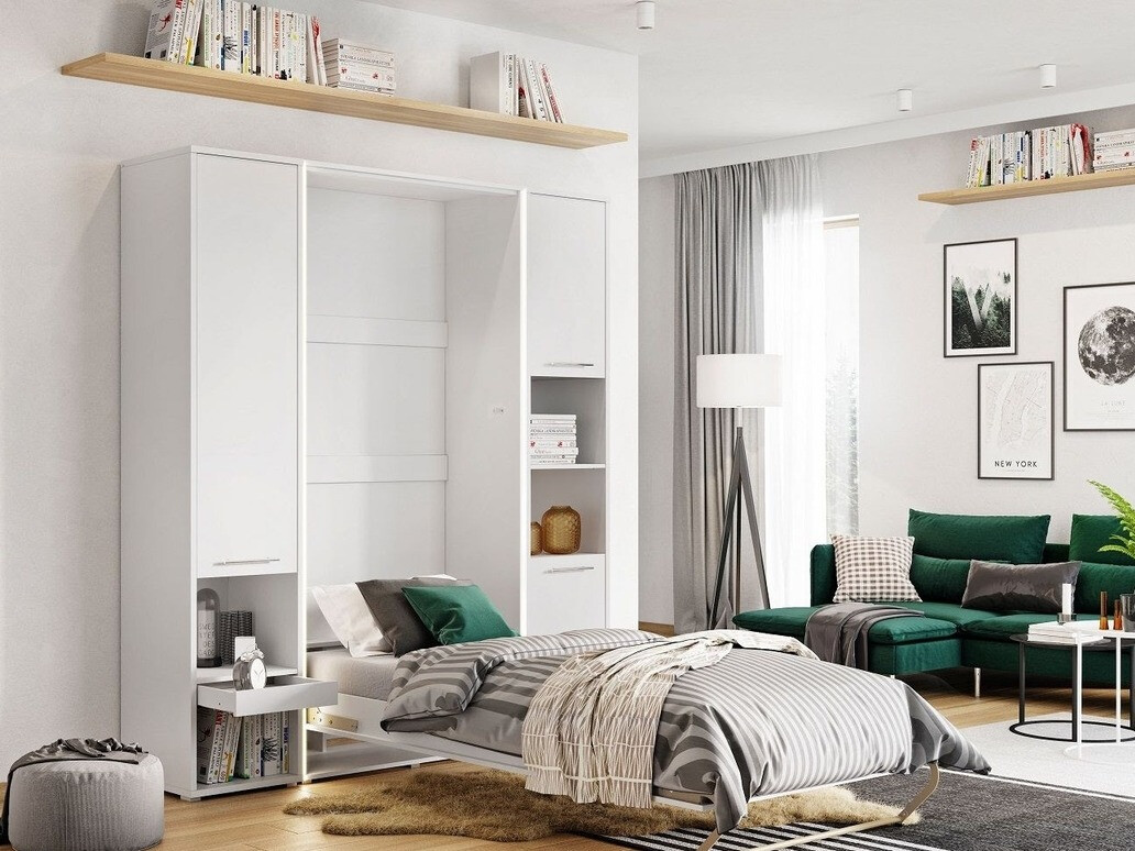 Polica Concept Pro Lenart Levfere 110 (Belo)