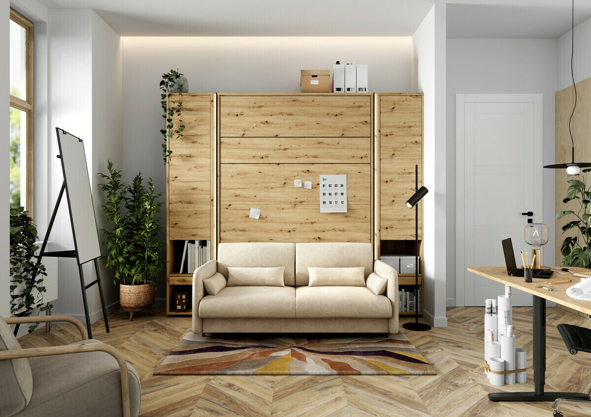 Polica Concept Pro Lenart Levfere 116 (Zanatski hrast)