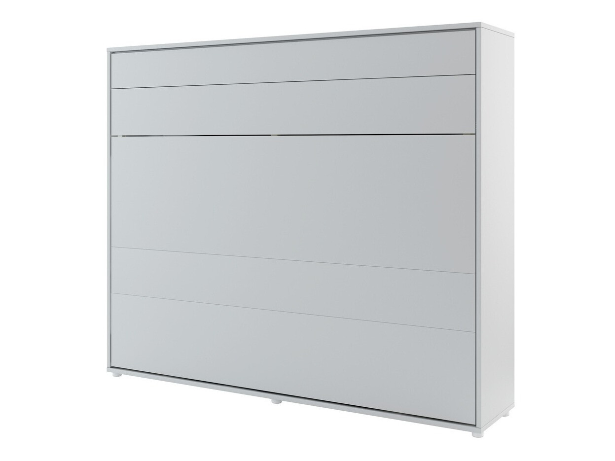 Zidni krevet Concept Pro Lenart Levfere 115 (Sivo)