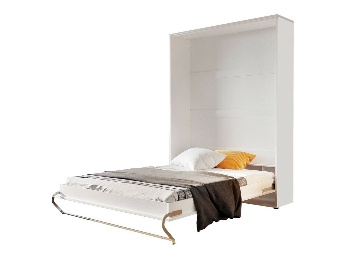 Set nameštaja Concept Pro Lenart Levfere 144 (Sjajno belo + Belo)