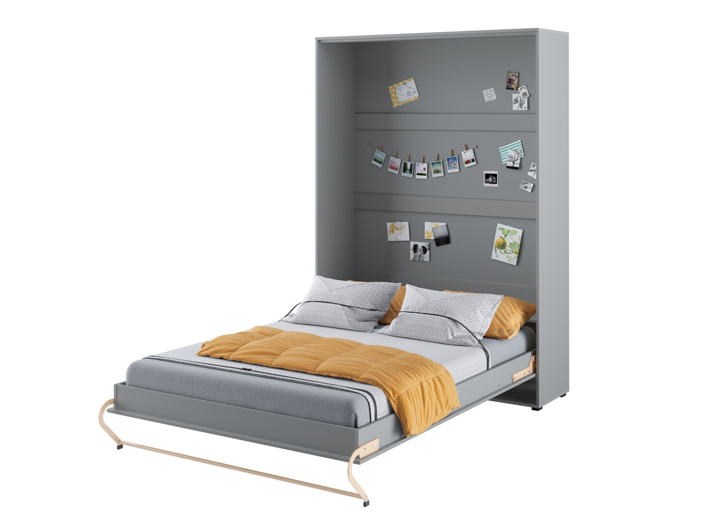 Set nameštaja Concept Pro Lenart Levfere 144 (Sivo)