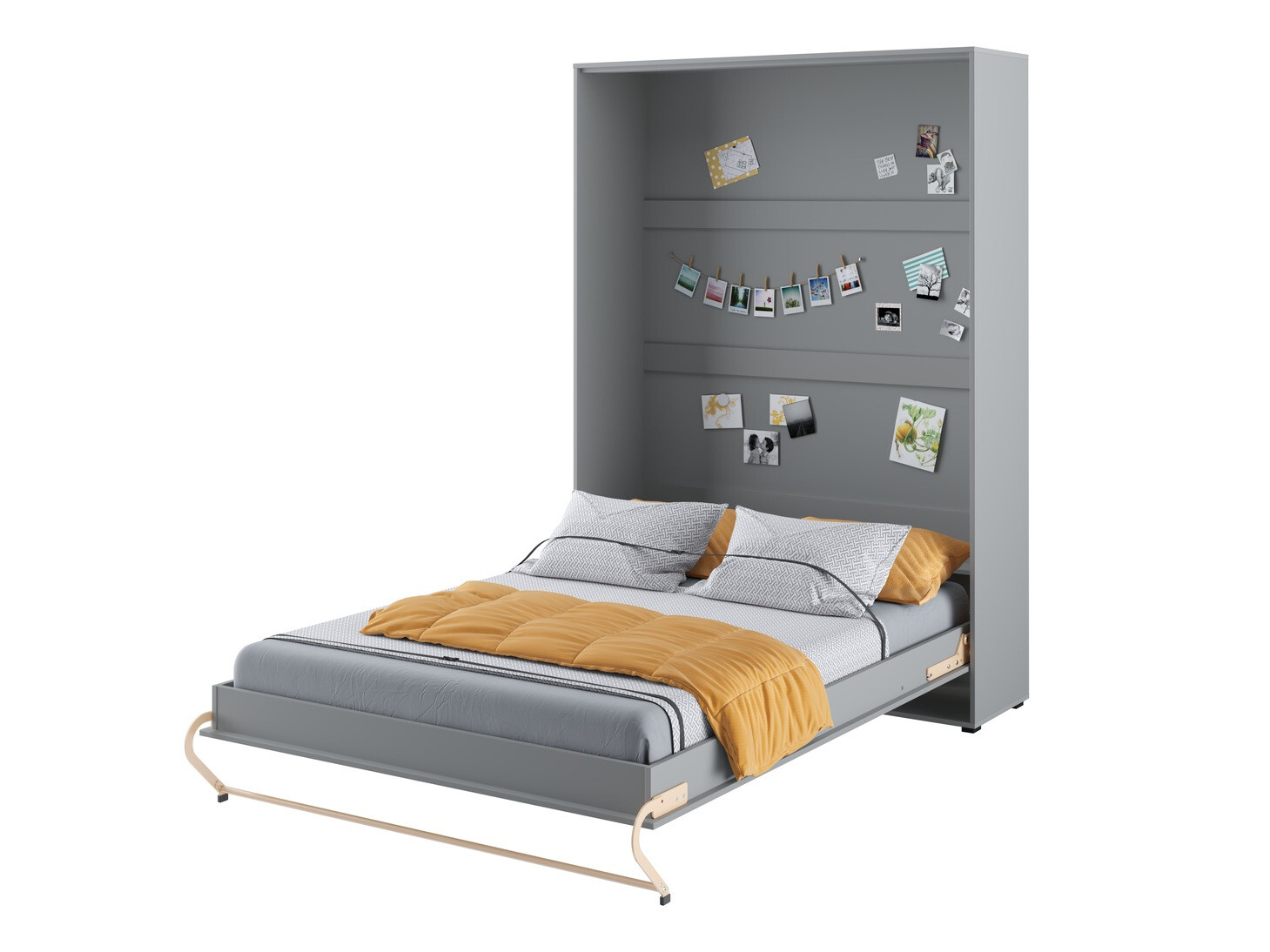 Set nameštaja Concept Pro Lenart Levfere 144 (Sivo)