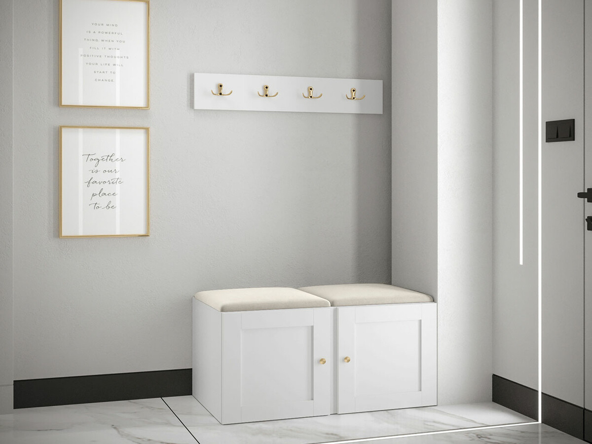 Set za hodnik Hartford 376 (Belo)