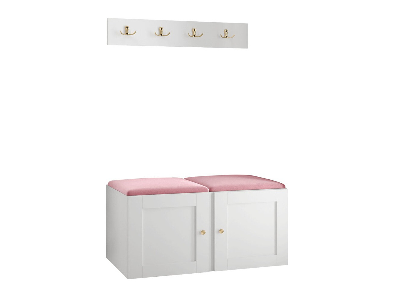 Set za hodnik Hartford 376 (Belo)