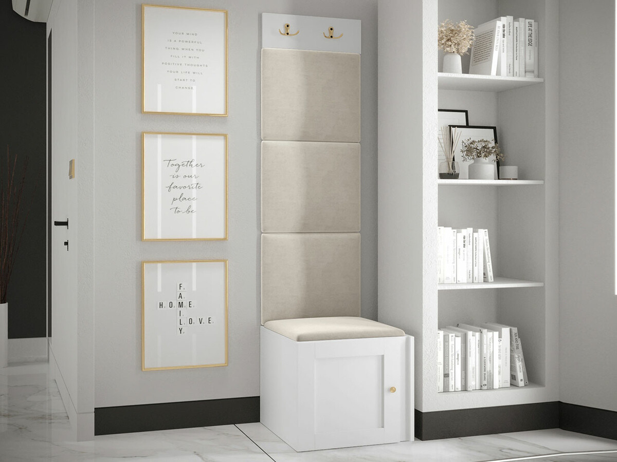 Set za hodnik Hartford 378 (Belo)