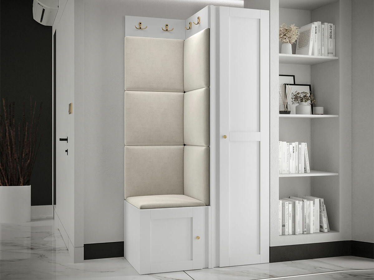 Set za hodnik Hartford 381 (Belo)