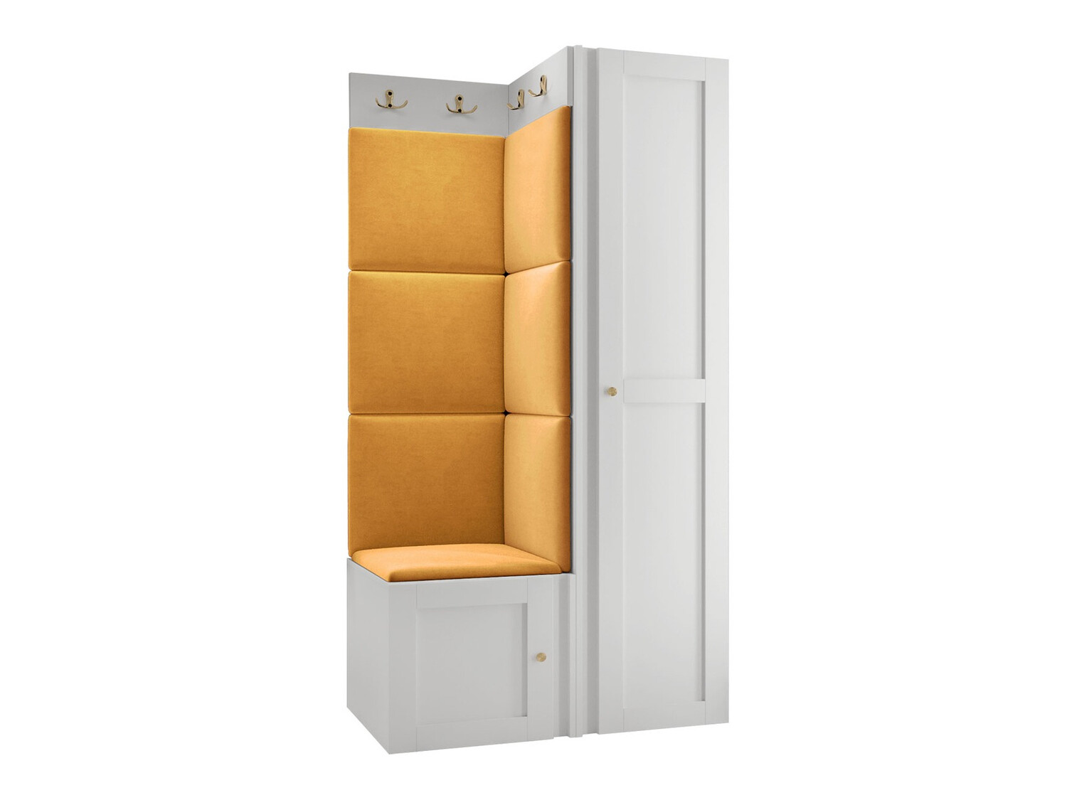 Set za hodnik Hartford 381 (Belo)