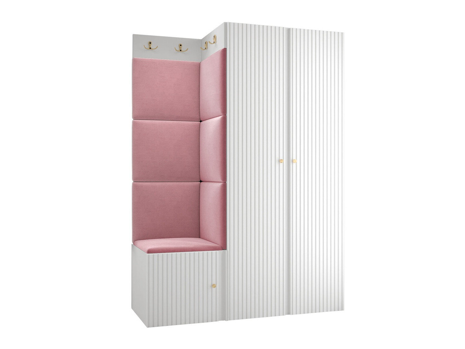 Set za hodnik Hartford 387 (Belo)