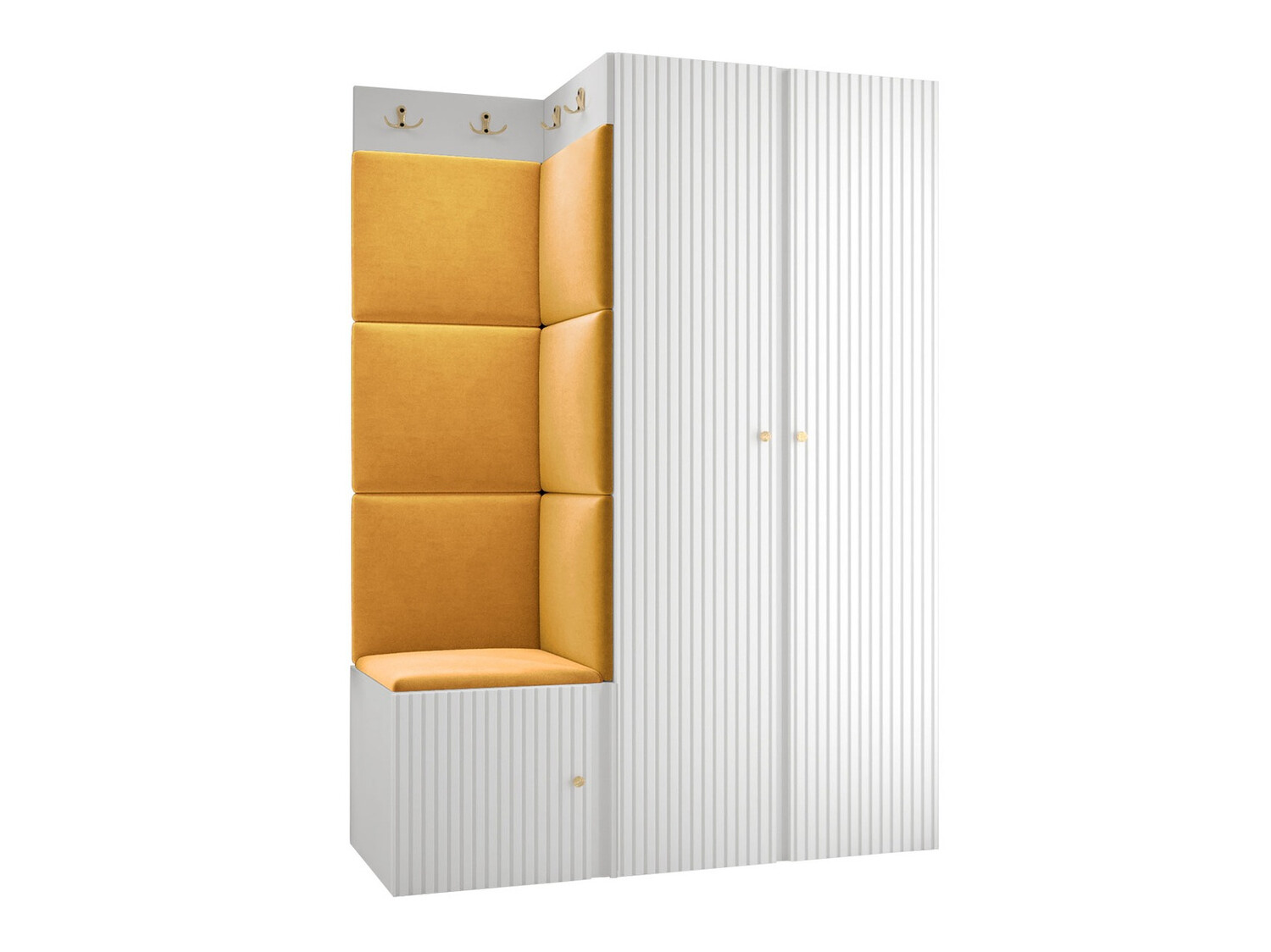 Set za hodnik Hartford 387 (Belo)