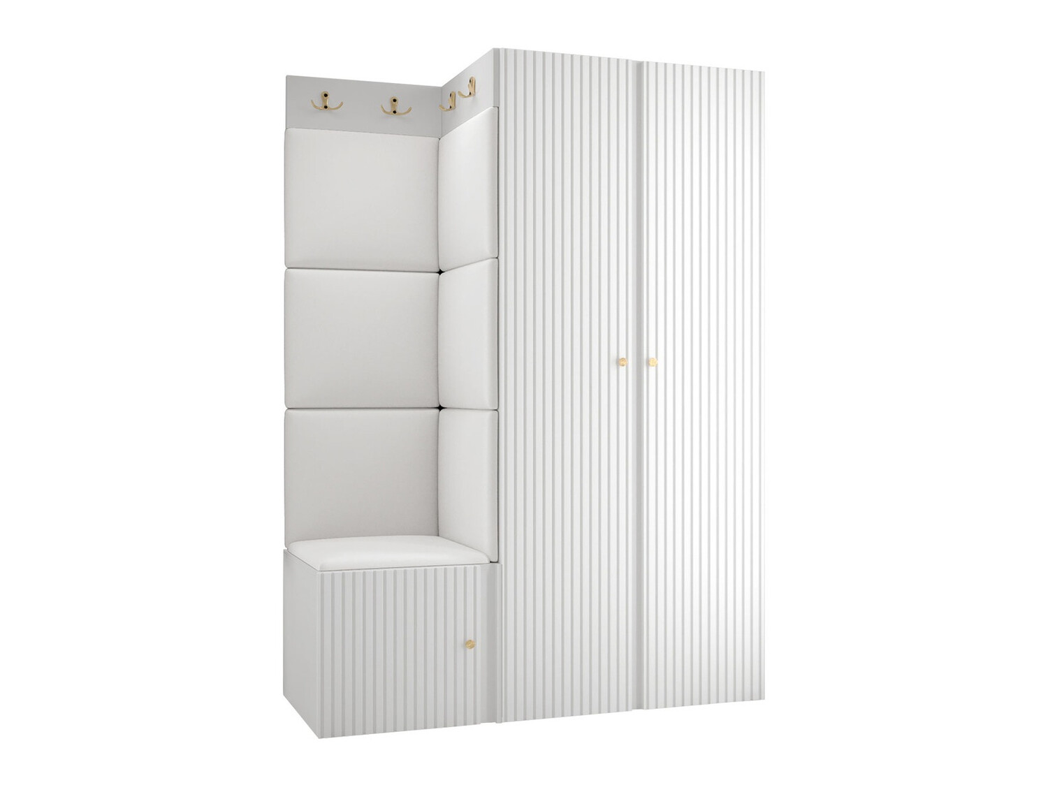 Set za hodnik Hartford 387 (Belo)