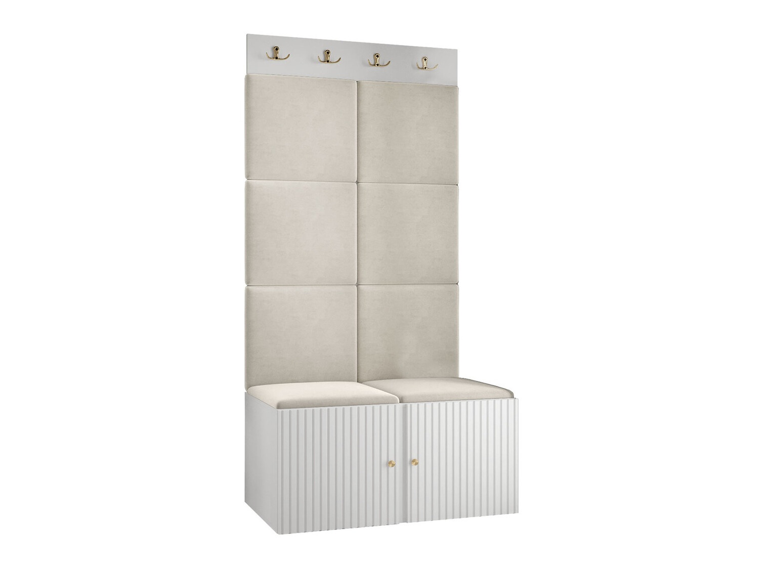 Set za hodnik Hartford 383 (Belo)