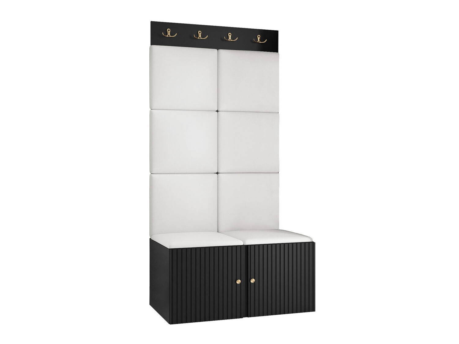 Set za hodnik Hartford 383 (Crno)