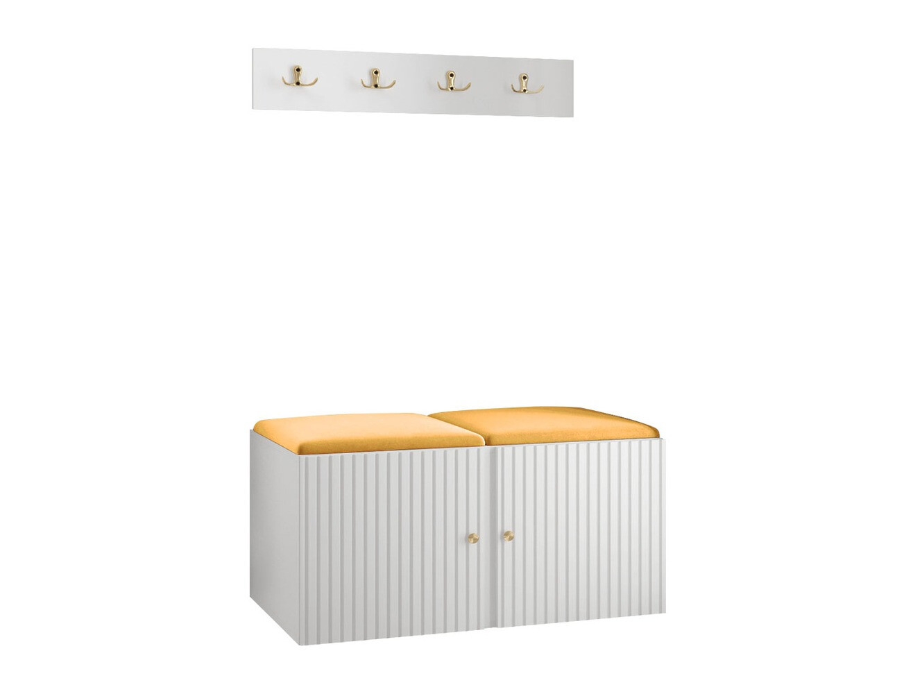 Set za hodnik Hartford 384 (Belo)