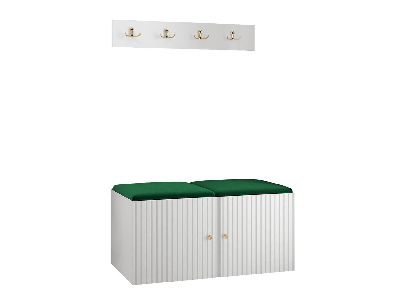 Set za hodnik Hartford 384 (Belo)